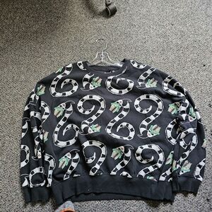 Beetle Juice AOP Crew Neck